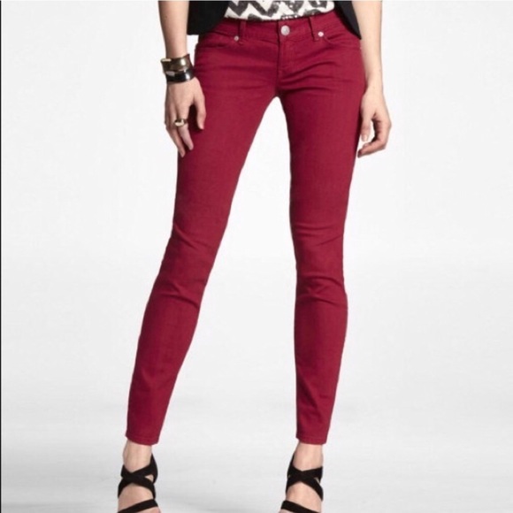 Express Denim - Express red skinny jeans jeggings